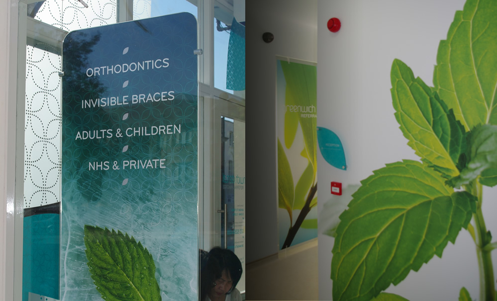 Peppermint Signage by design4dentists