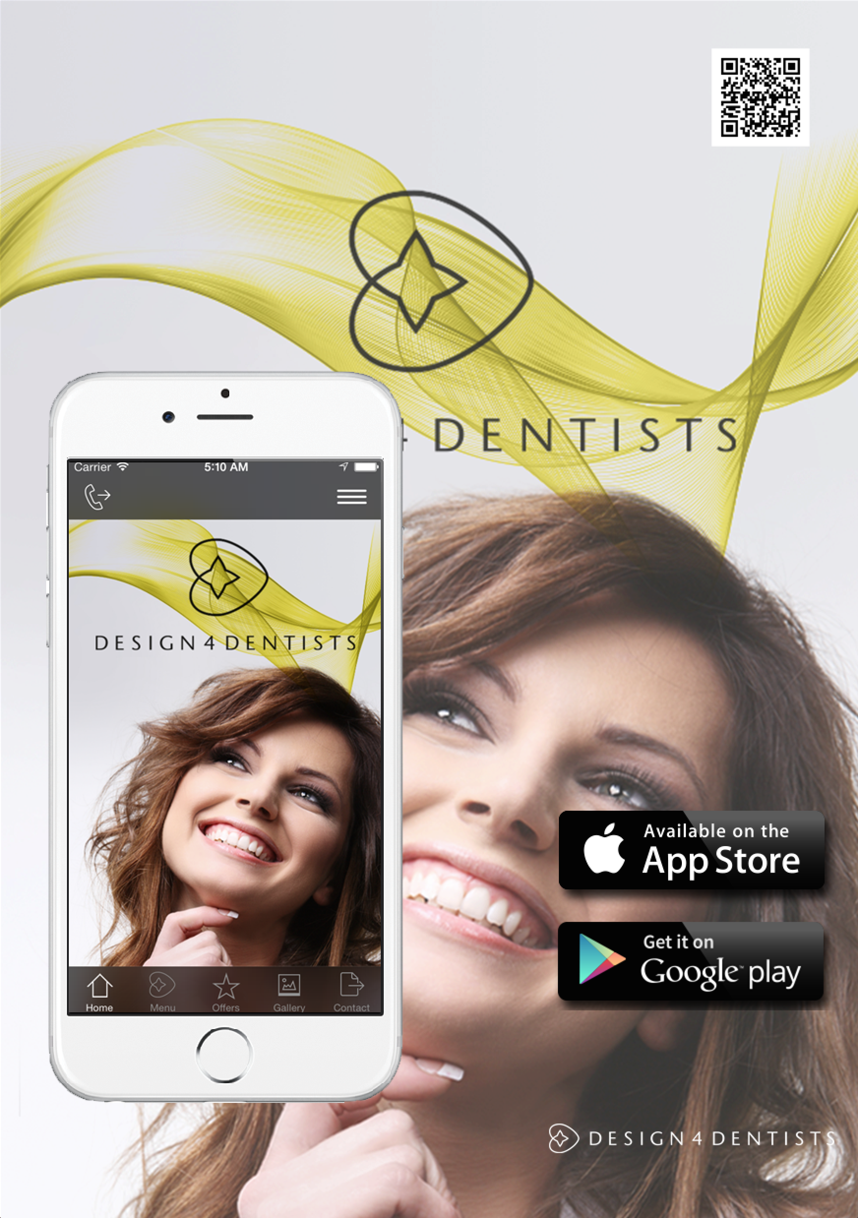 Mobile Dental App Poster